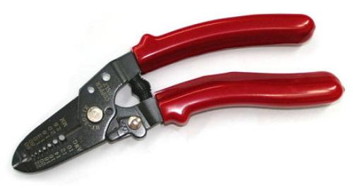 5-in-1 Precise Cutter & Stripper Curved Handle HT-5021R for AWG22-10